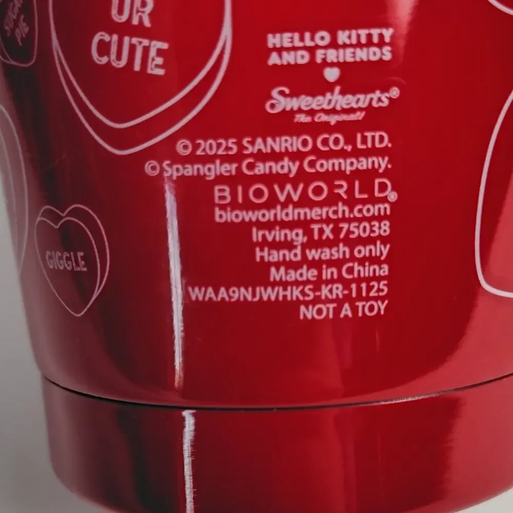 Sanrio Hello Kitty Sweethearts Insulated Tumbler Red 7
